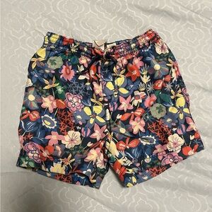 Tea Collection Floral Swim Trunks